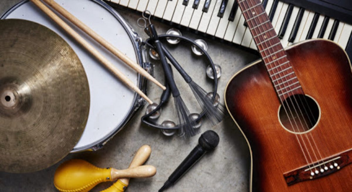 divers instruments de musique