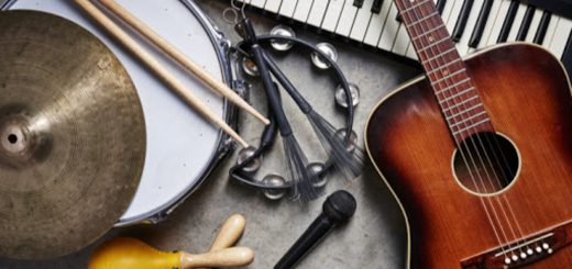 divers instruments de musique