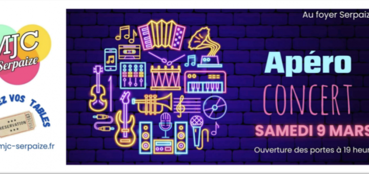 apero concert le 9 mars