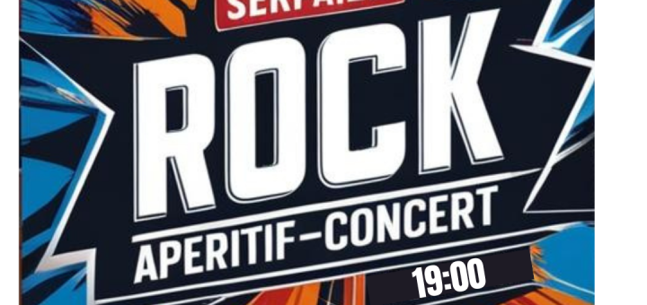 affiche soirée apéro concert du 29 mars 2025