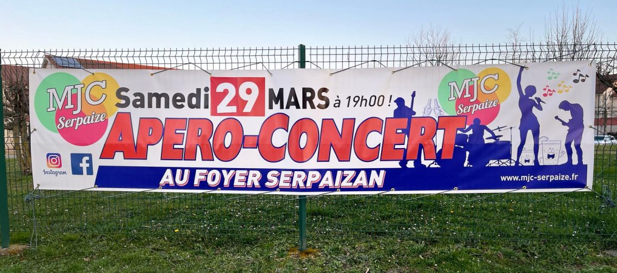 banderole apero concert