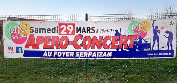 banderole apero concert